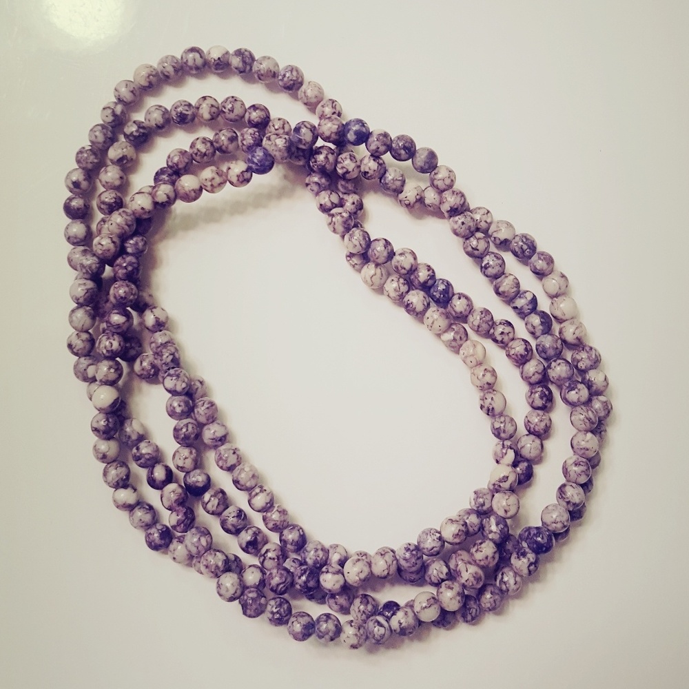 💍FREE Purple Beaded Necklace/Bracelet
